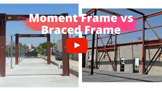 Moment Frame vs Braced Frame [upl. by Brier]