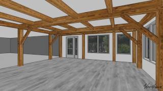 Custom  MA Timber Framed Addition [upl. by Vinita]