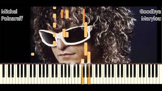 Michel Polnareff  Goodbye Marylou  Piano Tutorial [upl. by Amy814]