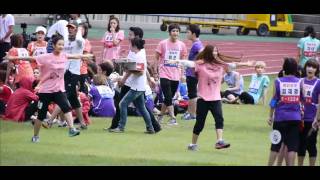 【APink】Park Chorong and Yoon Bomi danced hiphop  110827 MBC Idol Athletics Championships [upl. by Haliek419]