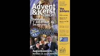 Kerstconcert Vox Jubilans  Stichting Behoud Augustijnenkerk [upl. by Seabury110]