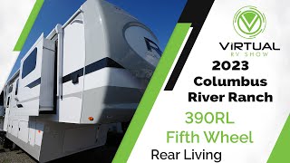 2023 Columbus River Ranch 390RL Fifth Wheel WalkThrough [upl. by Norod]