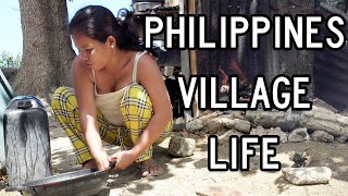 Philippines Village Family Day  Whats It Really Like [upl. by Gawen]