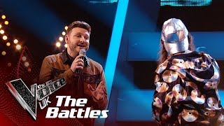 Deana vs Peter Donegan sings Make You Feel My Love in The Voice Uk S8  SUBTITULADO [upl. by Celesta]