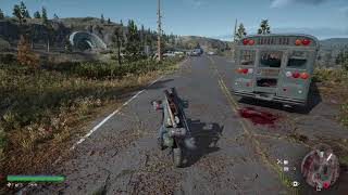 DAYS GONE free roaming for school bus parts [upl. by Kirven]