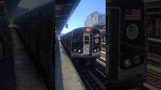 R179 J Train Arriving at Marcy Ave 061524 [upl. by Ahsekad]