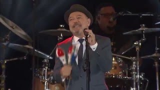 Rubén Blades con Roberto Delgado amp Orquesta en vivo  Caminando [upl. by Teews898]