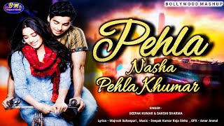 Pehla Nasha Pehla Khumar  Amir Khan  Udit Narayan Sadhana Sargam  Cover By  Deepak amp Sakshi [upl. by Houston]