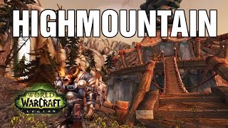 Dargrul and the Hammer WoW Highmountain Quest [upl. by Norihs]