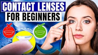 Contact Lenses for Beginners  How Use amp Clean Contact Lenses Explained By Dr Rwituja Thomas Grover [upl. by Airetal872]