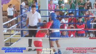 ALFRED ACE LLAGAS GENSAN vs ILOS JOHN ARNOLD RAGASA  Batang Pinoy 2024 BOXING PALAWAN Day4 [upl. by Coppinger]