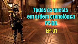 The Elder Scrolls Online O caminho do Loremaster EP01 Soul Shriven in Coldharbour PTBR [upl. by Assil]