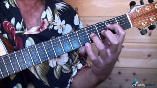 Everybodys Talkin Midnight Cowboy Theme by Harry Nilsson  Totally Guitars Lesson Preview [upl. by Ainadi]