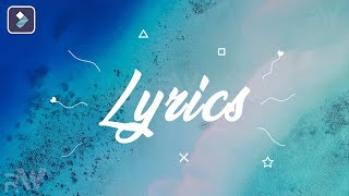 Filmora Professional Lyrics Video Tutorial How To Edit With Filmora [upl. by Tiffanle]