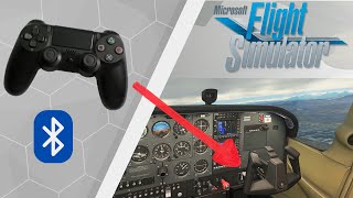 Seamlessly Connect Your PS4 Controller to Microsoft Flight Simulator 2020 on PC [upl. by Faubion602]