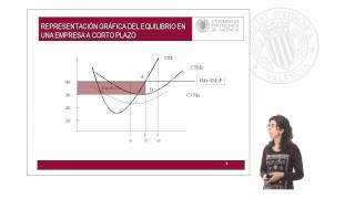 Competencia perfecta equilibrio a corto plazo   UPV [upl. by Iren]