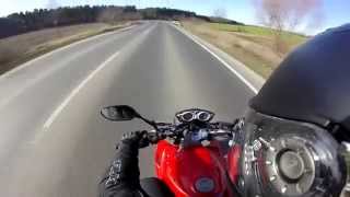 First Ride 2015  March  Kymco Quannon 125 Naked ♦last Ride♦  GoPro Hero  UNiC [upl. by Dwight]