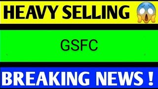 GSFC SHARE LATEST NEWS TODAYGSFC SHARE TARGETGSFC SHARE ANALYSISGSFC SHARE NEWSGSFC SHARE [upl. by Jahdiel]