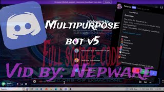 Multipurpose Bot V5  No coding  Credits ishowkronix [upl. by Dell]