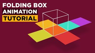 Box Folding Animation Tutorial  After Effects Tutorial [upl. by Eiramnerual]