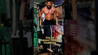 Day 94 Rajveer 120Day Challenge ✅ transformation fitness workout viral viralvideo rajveer [upl. by Nosremaj848]