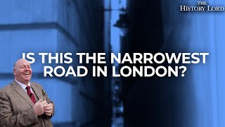 Is This The Narrowest Road In London [upl. by Ri359]