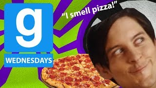 GMod Wednesday  but ITS PIZZA TIME but its actually meme run [upl. by Imelida314]