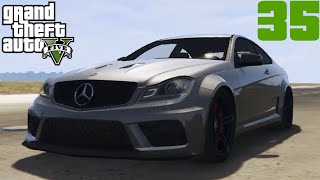 GTA V Mods 035  Mercedes Benz C63 AMG Deutsch HD [upl. by Aissilem898]