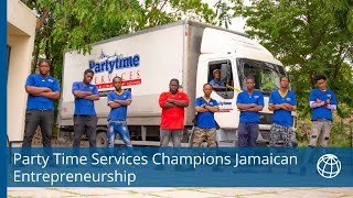 Entrepreneurs Igniting Growth in Jamaica  Party Time Services [upl. by Ozen]