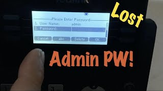 Yealink IP Phone Unable to Factory Reset  Lost Admin Password  USB Firmware Recovery Mode SIPT42S [upl. by Meece48]