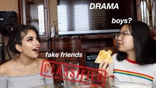 MUKBANG WITH MY BESTFRIEND  we spilled the TEA [upl. by Eceined729]