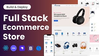 Build amp Deploy a Full Stack ECommerce Store with Reactjs Strapi Headless CMS amp Stripe Payment [upl. by Einnej107]