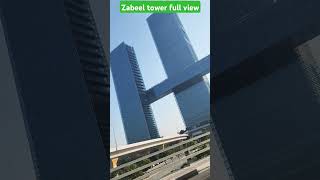 Zabeel tower full view beautiful contraction 2024 [upl. by Roanna]