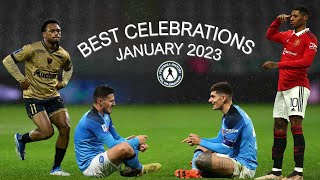 Best Goal Celebrations 2023 January [upl. by Terpstra]