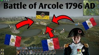 Napoleon Total War  Battle of Arcole 1796 AD Historical [upl. by Annyl367]