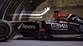 F1 Aerodynamics Broken Down  One Second in F1  CNBC International [upl. by Kaleena]