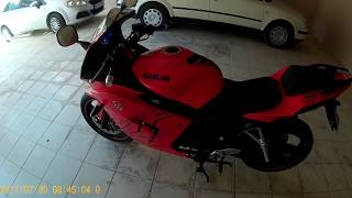 DAELİM ROADWİN 250 R  VJF 250 R 2012  Walk Around Stock Exhaust [upl. by Ademordna]