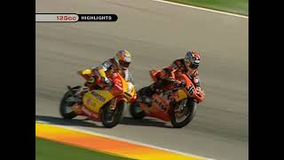 Valencia 2006 MotoGP 125cc Race Highlights AI Upscaled [upl. by Kory]