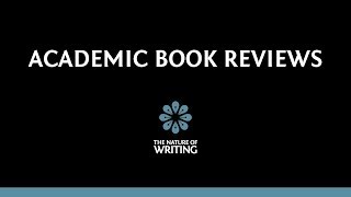 Introduction to Writing Academic Book Reviews [upl. by Yerfdog50]