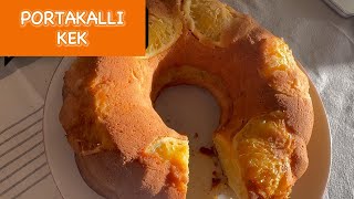 PORTAKALLI KEK TARİFİ  NASIL YAPILIR [upl. by Palmore6]