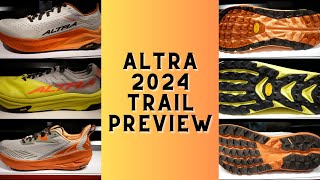 Altra 2024 Trail Shoe Previews From The Running Event Austin TX 2023 [upl. by Ayot]