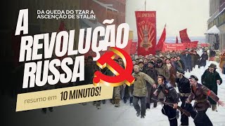 2023 A Revolução Russa de 1917 em 10 Minutos revolução1917 [upl. by Olivann]