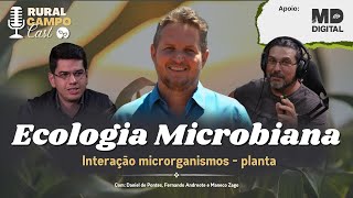 RuralCampoCast 63 Ecologia microbiana  Interação microrganismo  planta [upl. by Arras]