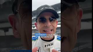 Hélio Castroneves fala sobre os testes pra INDY 500 [upl. by Arst844]