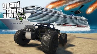 GTA 5 EXTREME COURSE POURSUITE EN MINI MONSTER TRUCK [upl. by Jun]