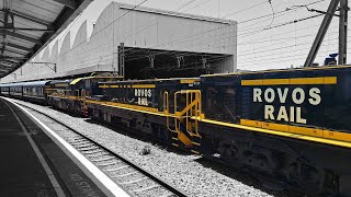 Rovos Rail with class 38s at Pretoria Station [upl. by Kealey]