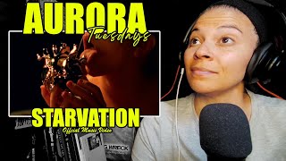 AURORA  Starvation  Official Music Video Reaction [upl. by Cote]