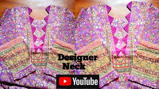 ডিজাইনার গলার ডিজাইন l designer golar design l how to make designer neck l 2024 [upl. by Terti]