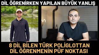 8 Dil Bilen Türk Poliglottan Yabancı Dil Öğrenmenin En Önemli TekniğiGüney Kore Vlog [upl. by Ahsemat]