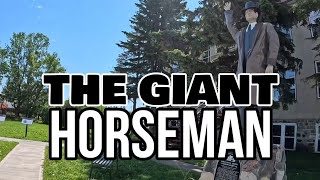 The Giant Horseman at Willow Bunch [upl. by Irrot]